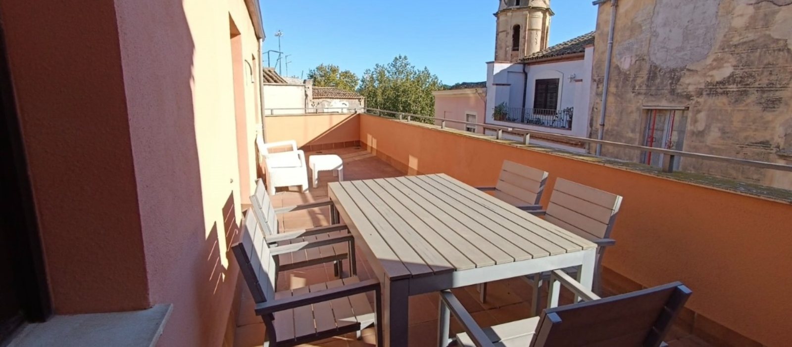 Reforma virtual de terraza: la estancia antes